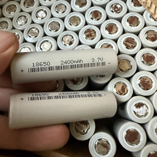  Tháo khối 18650 3.7V 2400mah dùng cho loa bluetooth đèn pin thiết bị cầm tay 