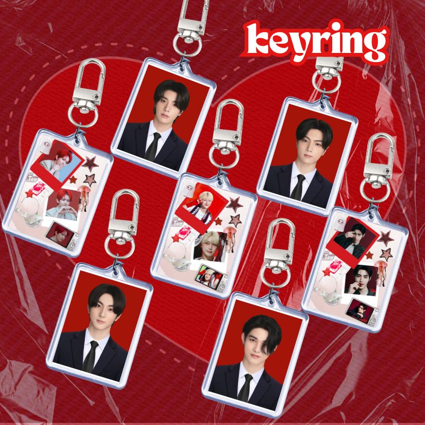 [KEYRING EN] Móc khoá enha kèm charm  - bubulee