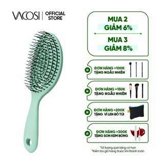 Lược gỡ rối, giữ nếp tóc và massage da đầu VACOSI FLEXI DETANGLING BRUSH - C17