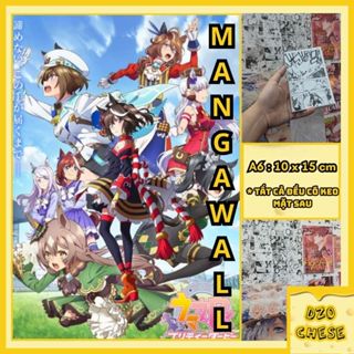  Combo 100 Giấy Dán Tường Anime Uma Musume   Gái Ngựa   manga wall  tranh dán tường  poster 