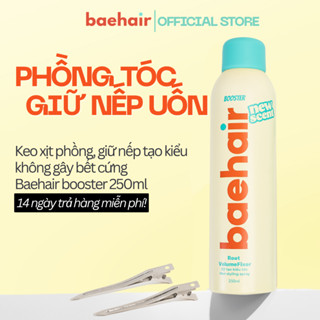 Xịt phồng tóc, xịt tạo kiểu tóc Baehair Booster 250ml tóc phồng, giữ nếp uốn & Không gây bết cứng tóc dùng khi tóc sạch.