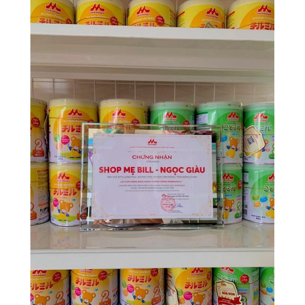 Sữa Morinaga  số 2 800 Date  1/2027