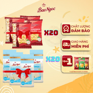   Thùng 20 Bánh  Bánh Mì Tươi Bảo Ngọc Hot Nhất 2024 Nhiều Vị Dinh Dưỡng Cho Mọi Bữa Ăn Trong Ngày 