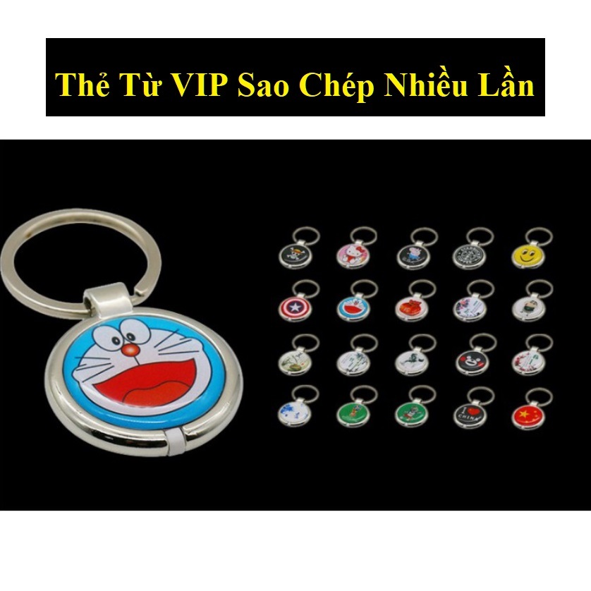 [Loại COPY]Thẻ Từ VIP ID 125KHZ - 13.56MHZ Móc Khóa siêu VIP, Đẳng Cấp 2025 - Hỗ trợ COPY và GHI