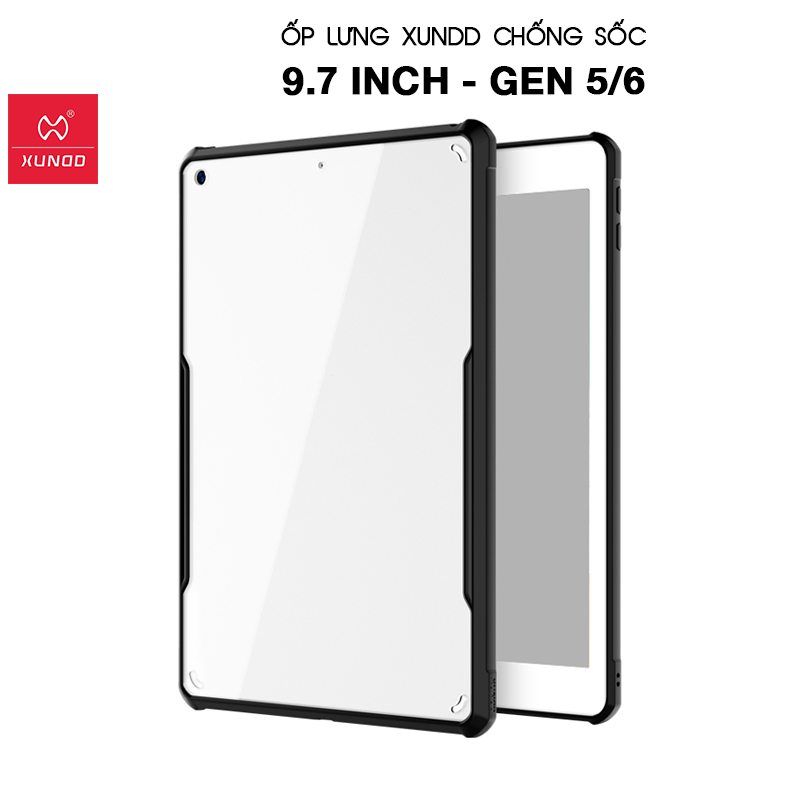 [Hỏa Tốc HCM] Ốp lưng XUNDD iPad 9.7 inch (2017/2018) / iPad Gen 5/6 (BEETLE SERIES) Chống shock, Mặ