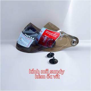  Kính mũ thay thế cho mũ bảo hiểm sundy gro và các mẫu mũ tương tự 