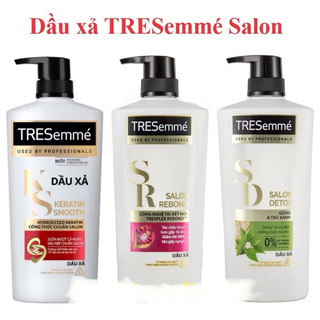 Dầu xả TRESemmé Keratin Smooth Vào Nếp Chuẩn Salon / Giảm Gãy Rụng 620g