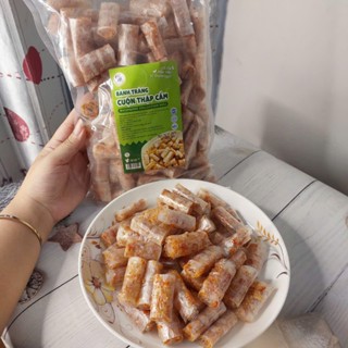 500g bánh tráng trộn sa tế cuộn thập cẩm cực ngon, ăn là nghiền