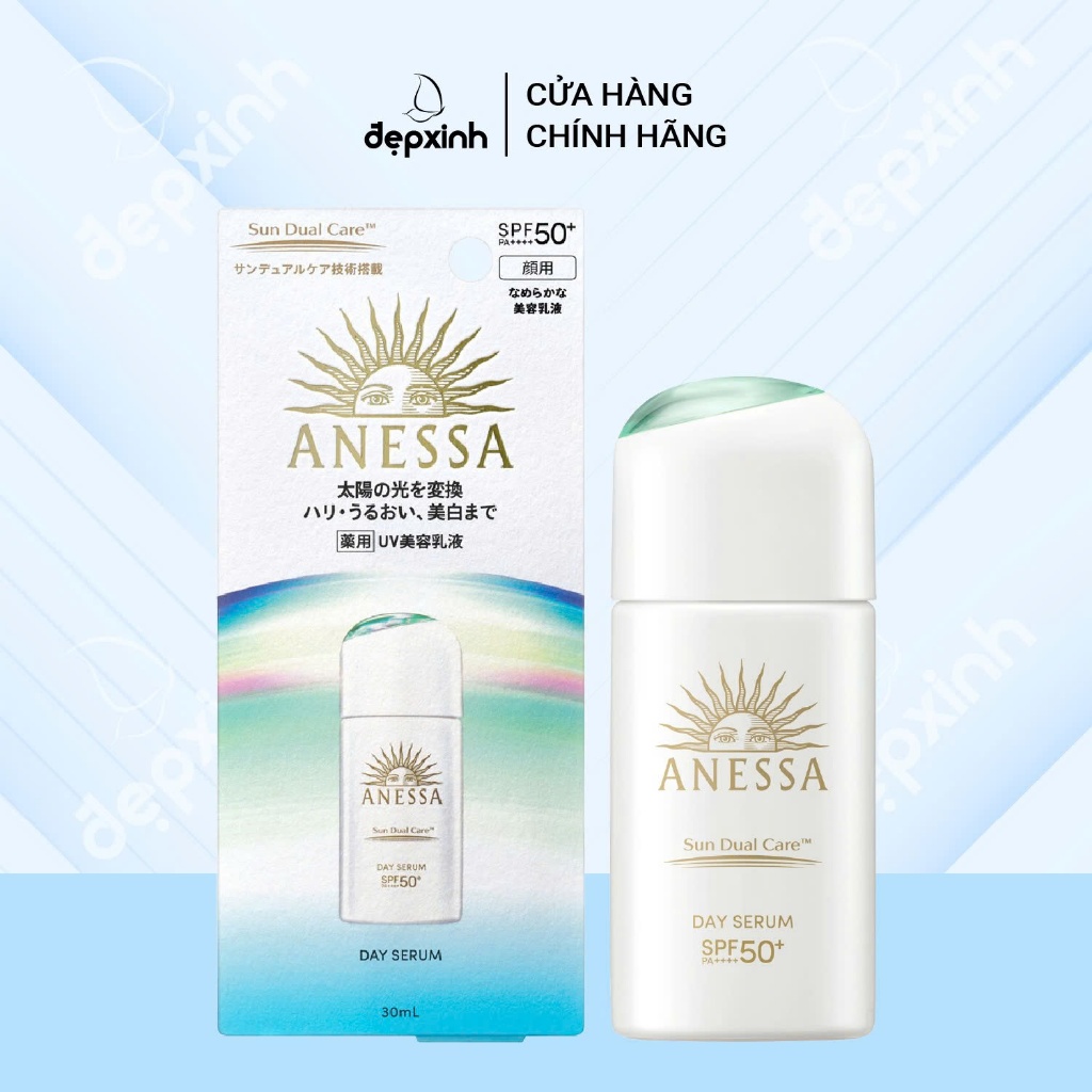 Serum chống nắng nâng tông Anessa Day Serum SPF50+ PA++++ 30ml