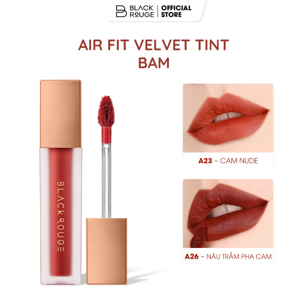 Son Kem Black Rouge Air Fit Velvet Tint Ver 5 - 4,5g