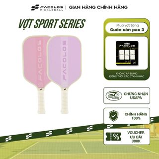 Vợt Pickleball Facolos Sport Series (Olympic Collection 16MM) - Mặt vợt nâng cấp với công nghệ lớp phủ thế hệ mới
