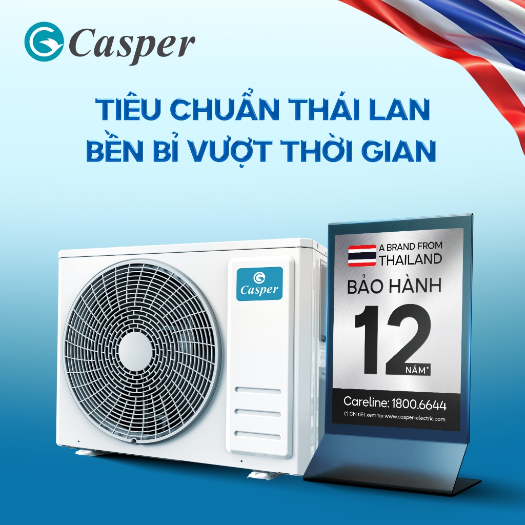 [KOL] [Shopee - Lắp đặt 0Đ HN HCM] Máy lạnh Casper Inverter ProAir 1 chiều 1HP JC-09IU36 - Bảo hành 3 năm - Chính hãng | BigBuy360 - bigbuy360.vn