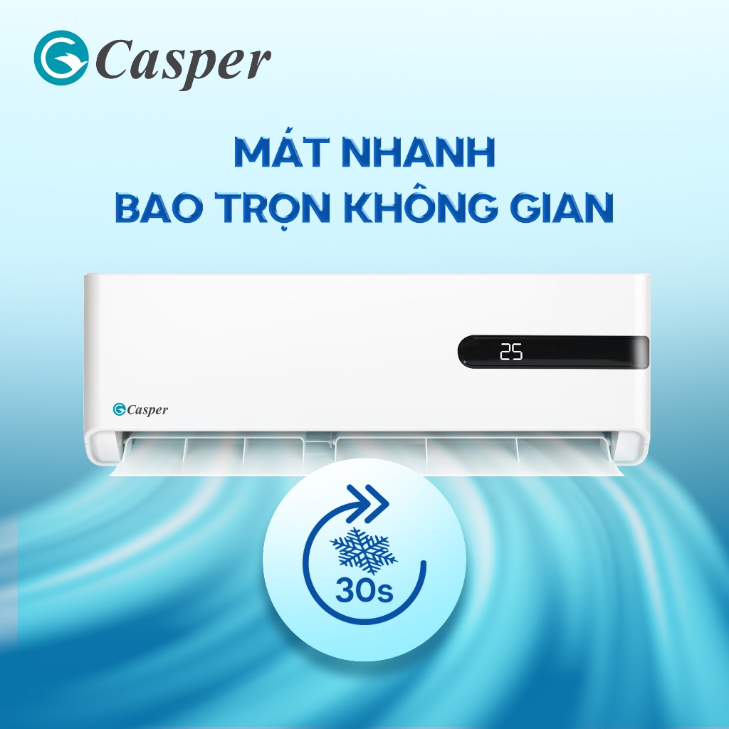 [KOL] [Shopee - Lắp đặt 0Đ HN HCM] Máy lạnh Casper Inverter ProAir 1 chiều 1HP JC-09IU36 - Bảo hành 3 năm - Chính hãng | BigBuy360 - bigbuy360.vn