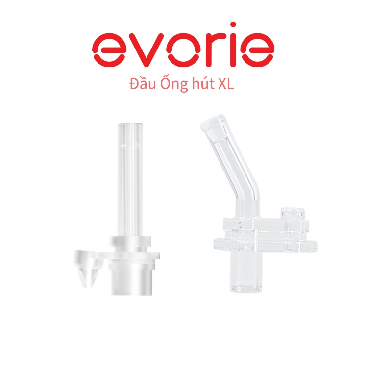 Evorie Đầu Ống hút XL Tritan cho chai nước 300ml/200ml