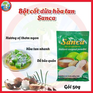 BỘT CỐT DỪA HÒA TAN SANCA [50g]