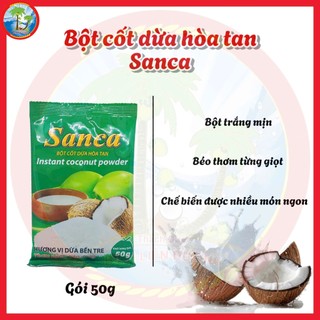 BỘT CỐT DỪA HÒA TAN SANCA [50g]
