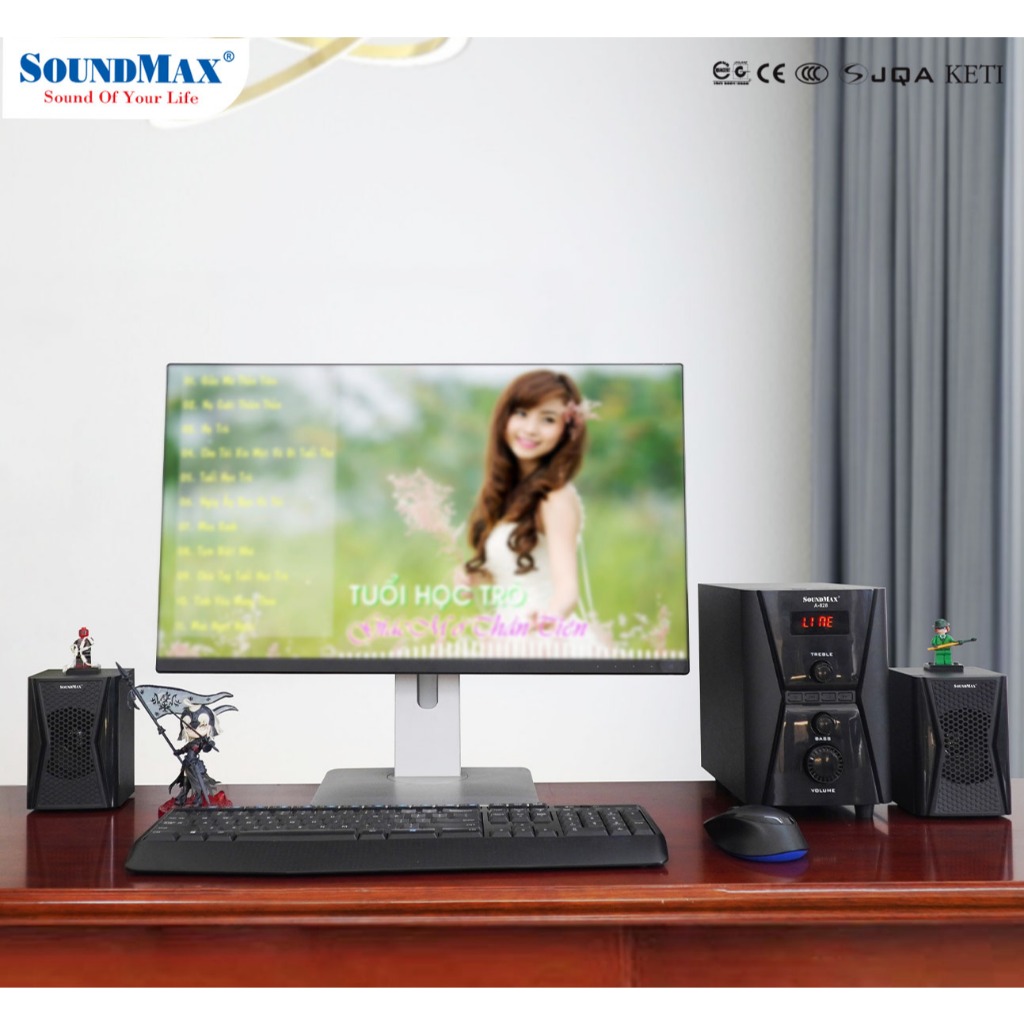 Loa vi tính SoundMax A-828 công nghệ Châu Âu - Chính hãng - Bảo hành 12 tháng