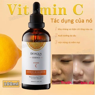  serum phục hồi da chống oxy hóa b5 Vitamin C arbutin dưỡng trắng da mặt dưỡng da mặt cấp ẩm 100ml Giảm mụn 