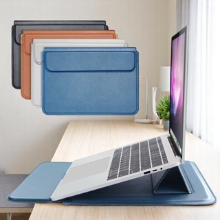 [Mẫu Cao Cấp] Bao Da Túi Đựng Laptop 13 inch 14 inch 15 inch 16 inch Cho Máy Tính Xách Tay Mỏng Nhẹ Có Kê Máy