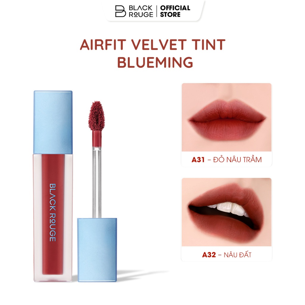 Son Kem Black Rouge Air Fit Velvet Tint Ver 6 - 4,5g