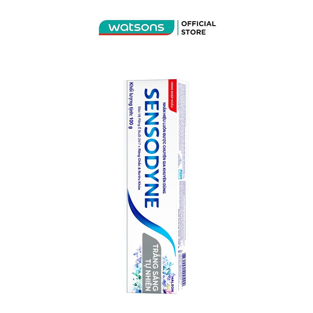 Kem Đánh Răng Trắng Sáng Sensodyne Gentle Whitening 100g