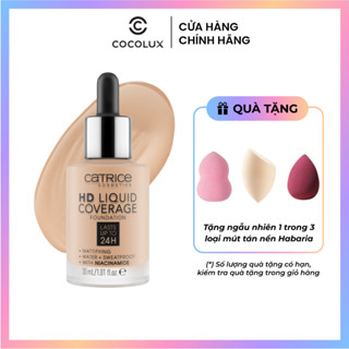 Kem Nền Catrice HD Liquid Coverage Foundation 30ml