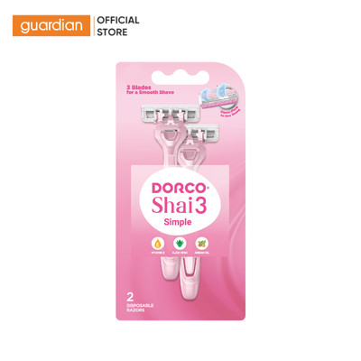 Dao Cạo Body Nữ Dorco Shai 3 Simple 3 Lưỡi & 2 Cây Dao Cạo | Guardian Việt Nam