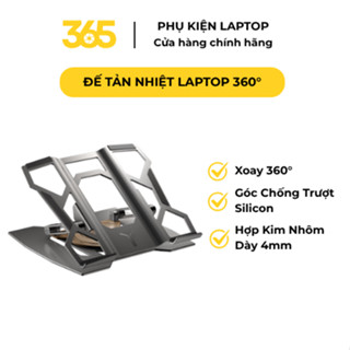 [365] Đế Tản Nhiệt Lenovo Legion Z7 Snow Blade Rotating Stand–Giá đỡ Xoay 360° Cho Laptop Gaming