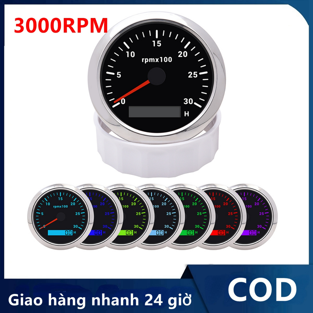 Máy đo tốc độ vòng quay 85mm 3000 vòng/phút