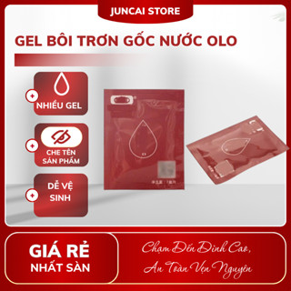 Gel bôi trơn gốc nước OLO, dễ dàng rửa sạch, an toàn cho da - Túi 7ml