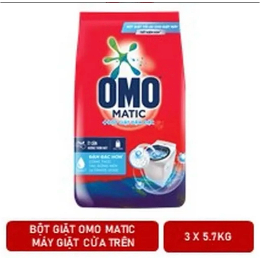 Omo matic cửa trên