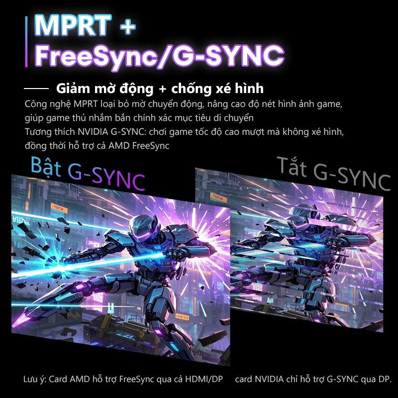 màn hình 24 inch 165Hz/1ms(GTG) Full HD 1080P IPS Hỗ trợ HDMI/VGA/DP HDR400 Mới 100% Bảo hành 3 năm | BigBuy360 - bigbuy360.vn