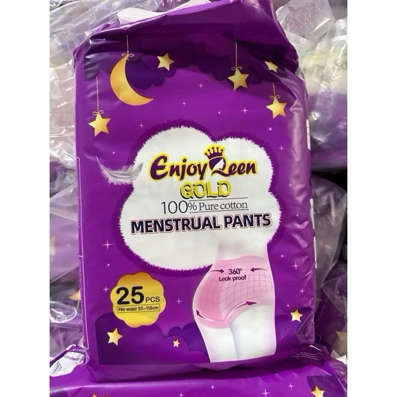 25 miếng Băng vệ sinh quần Enjoy Queen freesize từ 40-75Kg