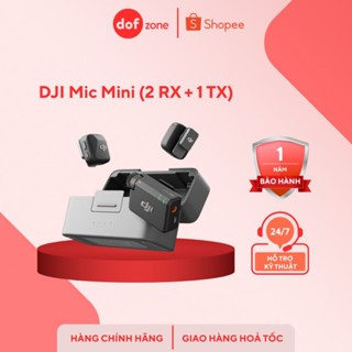  Bộ micro không dây cài áo DJI Mic Mini nhỏ gọn nhẹ khử ồn chất lượng  DJI Mic Mini  