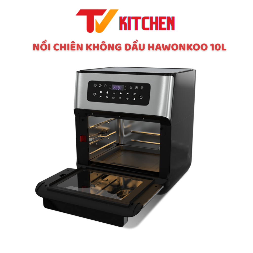 Nồi chiên không dầu Hawonkoo AFH-101 dung tích 10 Lít - Make in Thái Lan - Chính hãng bảo hành 1 năm