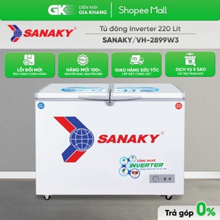 VH-2899W3 - Tủ Đông Sanaky Inverter 220 Lít VH-2899W3 [Toàn Quốc]