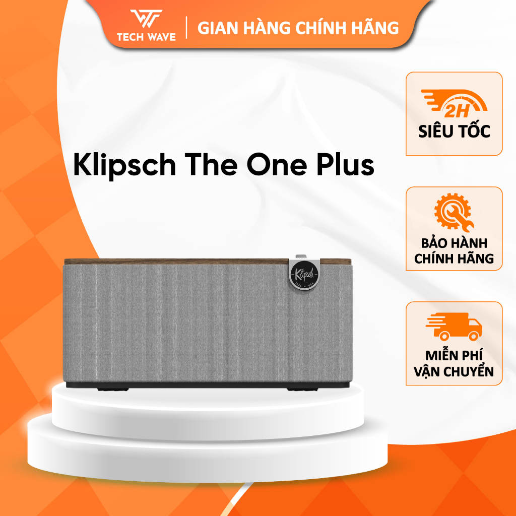 Loa Bluetooth Klipsch The One Plus – Hàng Chính Hãng, Mới 100%, Nghe Nhạc Hay, Đổi 15 Ngày