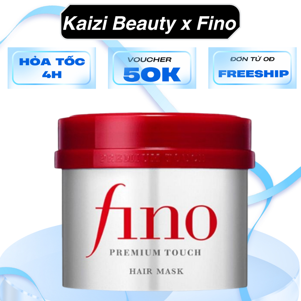 Kem Ủ Tóc Cao Cấp Fino Premium Touch Hair Mask Phục Hồi Hư Tổn 230g