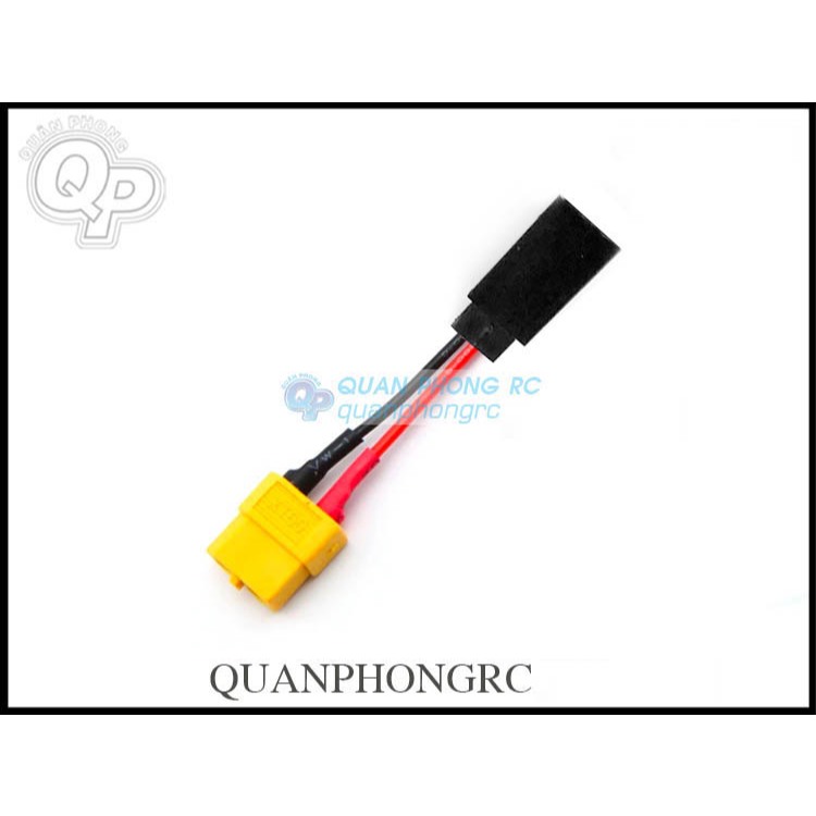 Cáp Chuyển pin JR Futaba qua jack pin XT60