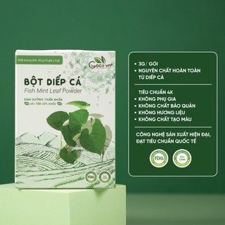 Bột diếp cá nguyên chất Goce - 45g (15 gói x 3g) ST