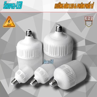  Bóng đèn LED trụ tròn giá rẻ ánh sáng trắng đủ công suất 5W 10W 15W 20W 30W 40W 50W 60W 