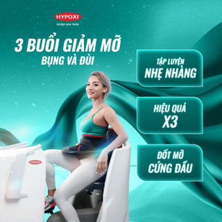 03 BUỔI tập giảm mỡ vùng bụng và đùi HYPOXI tại California Fitness & Yoga
