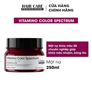  Mặt nạ khóa màu 5D L'Oréal Vitamino Color Spectrum giúp khóa màu nhuộm làm bóng tóc 250ml 500ml 