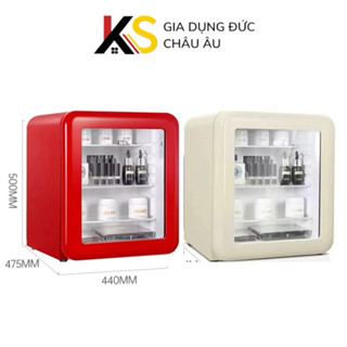 [BẢN QUỐC TẾ] TỦ LẠNH MINI HCK 48L ĐỰNG MỸ PHẨM VÀ ĐỒ UỐNG