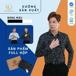  SƠ MI NAM HOẠ TIẾT CHẤM BI Luxury1 