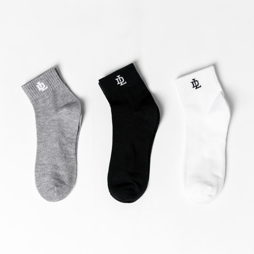 Tất Nam Cổ Trung Lados-1006 chất poly mềm thoáng khí, phong cách Unisex