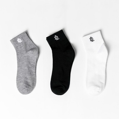 Tất Nam Cổ Trung Lados-1006 chất poly mềm thoáng khí, phong cách Unisex