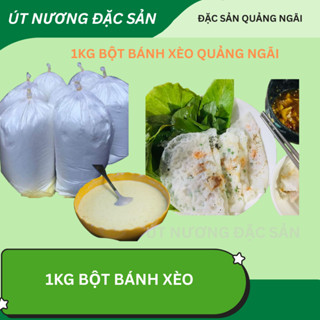  1KG Bột Bánh Xèo Quảng Ngãi Bánh Mềm Thơm Ngon Đậm Vi Quê Hương 