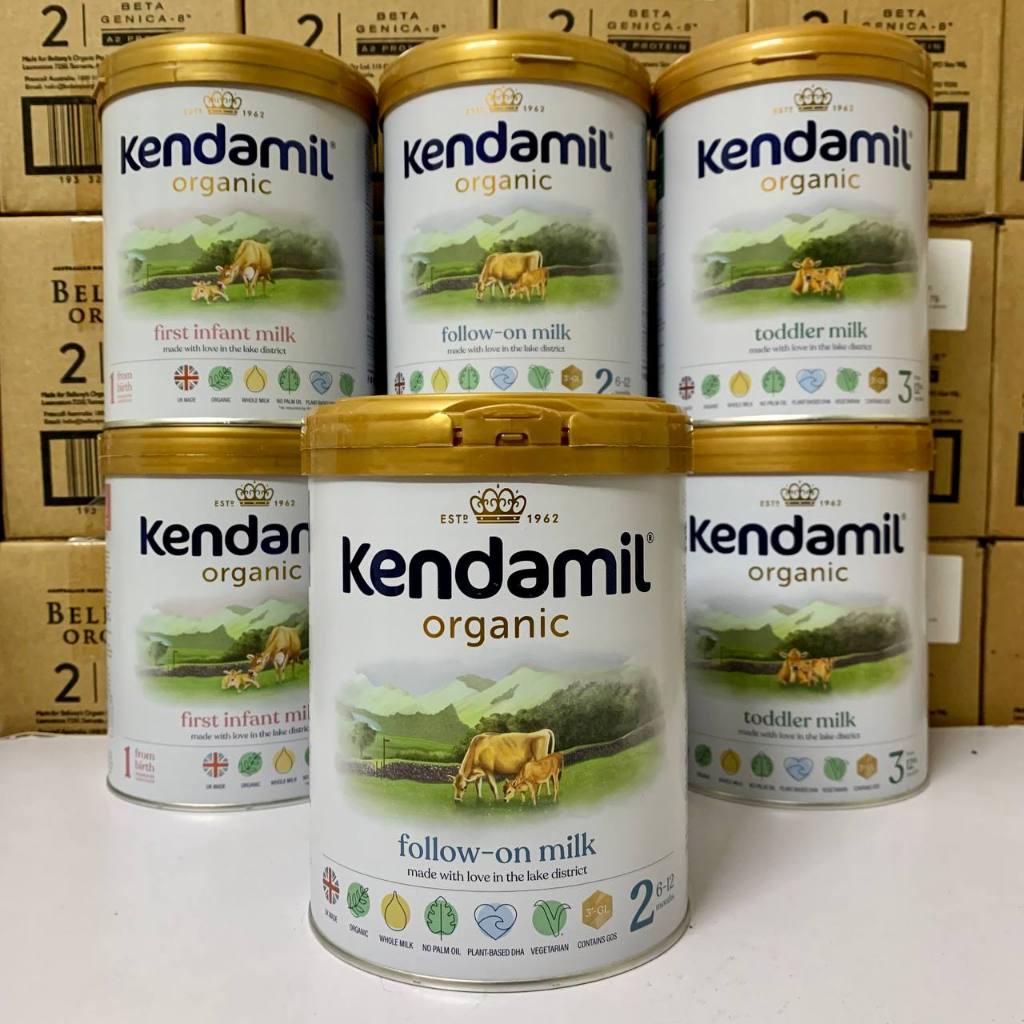 [1 thùng] Sữa kendamil Classic/ Organic nhập khẩu chính hãng đủ tem số 1-2-3 date mới