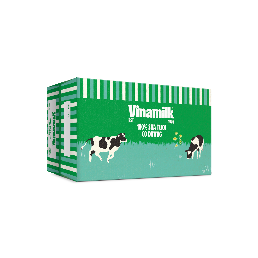 Thùng sữa tươi tiệt trùng Vinamilk 1 Lít (12 hộp)